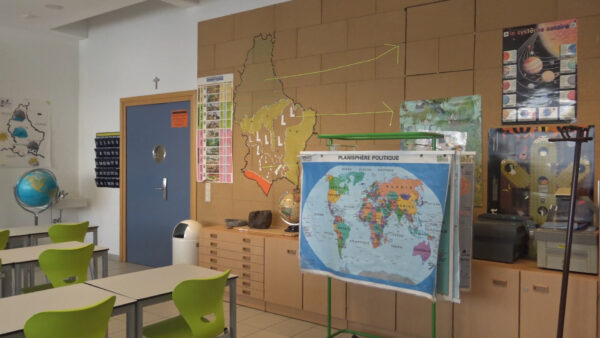 Salle de géographie